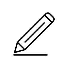 Pencil icon vector design templates