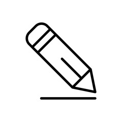 Pencil icon vector design templates