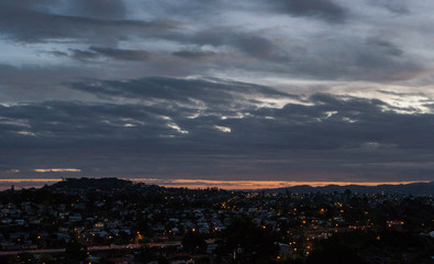 Sunset Auckland New Zealand