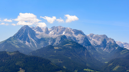 Fototapeta na wymiar landscape in the mountains Werfenweng Austria