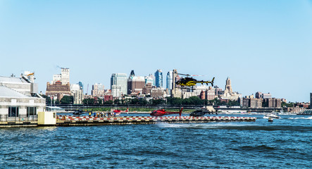 Naklejka premium NewYork City cityscape,USA