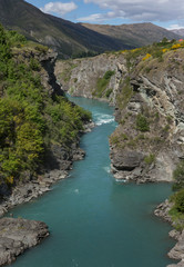 Obraz na płótnie Canvas Kawarau gorge South Island New Zealand Kawarau river