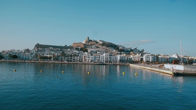 Balearic Island Ibiza Dalt Vila Old Town
