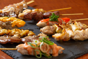 焼き鳥盛り合わせ