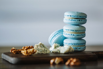 Bitter of desserts on a blackboard