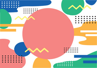 pastel pattern template background vector illustration EPS10