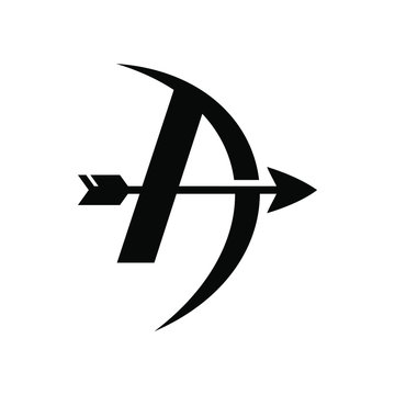 black arrow logo