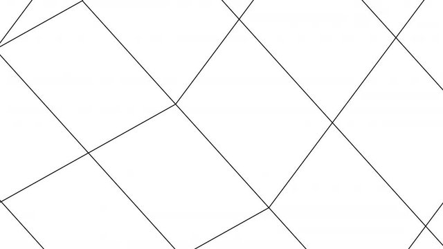 Abstract background design with squares, seamless looped 4k animation