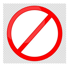 Obraz premium no sign stop icon blank ban images