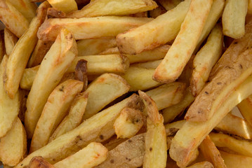 Biological artisan made French potato fries