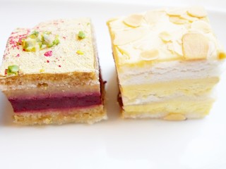 Süße Kuchen vom Konditor