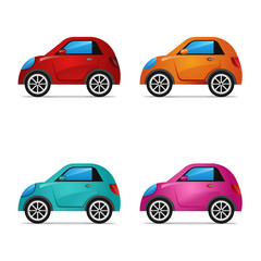 Set of cars vector art design