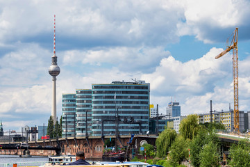 The Interior Ministry seen from the Holsteiner Ufer in Berlin, Germany