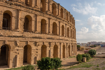 The amphitheatre El Jem, Tunisia, Africa