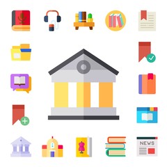library icon set
