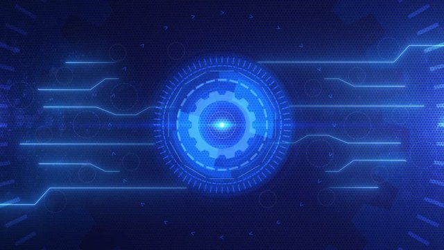 abstract circles and gears backgrounds 4K_LOOP