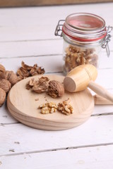 delicious walnut nuts if peel