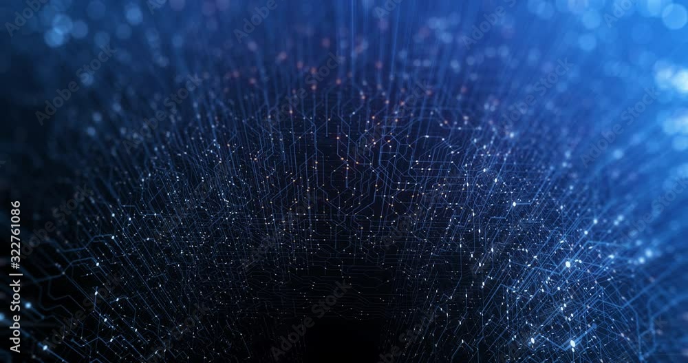 Poster abstract circuit board. electronic computer hardware technology. motherboard digital chip. matrix pa