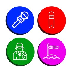 plug simple icons set