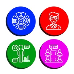 resources icon set