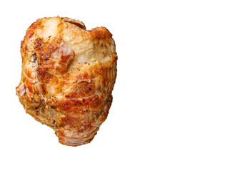 meatloaf, pork meat  (tasty and healthy grill food bbq) menu concept. background. top view. copy space