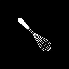 Whisk line icon. Vector illustration. 