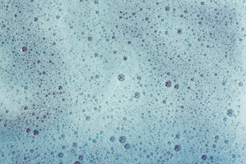 Soap bubbles background- suds liquid. Water abstract- pattern texture. Nature beauty- view top