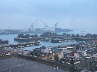 造船所のある風景