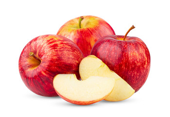 apple on white background
