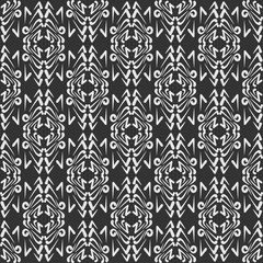 Background pattern. Black and white Background image in modern style. Seamless geometric pattern