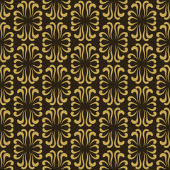 Decorative background pattern. Background image in retro style. Seamless pattern, wallpaper texture