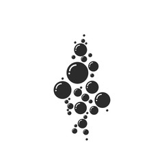 Bubble vector icon. Vector illustration In Flat