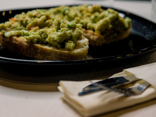 healthy and tasty food in a cafe
