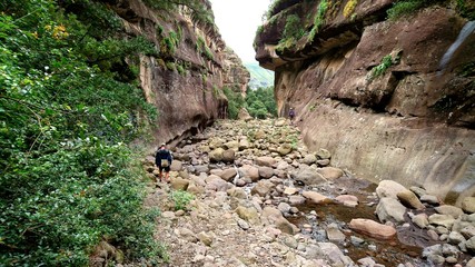 Cañones secos en Drakensberg