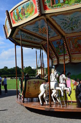 Carousel in the park of Kassel