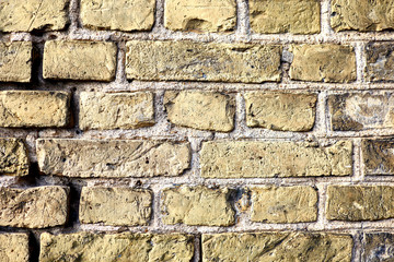 Old brick wall. Can be used as background.
