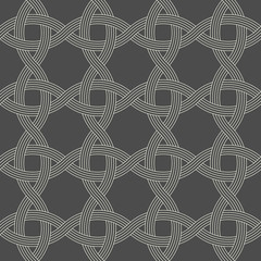 Seamless Morroccan Ornament. Abstract Arabic Background