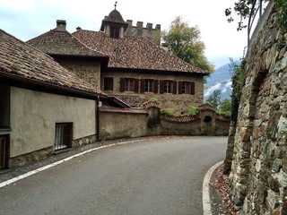 Fototapeta na wymiar old house in village