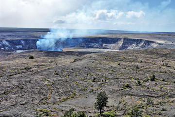 Kīlauea -  an active shield volcano in the Hawaiian Islands 