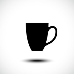 Mug icon. Vector illustration. eps 10