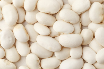 The texture of beans close-up