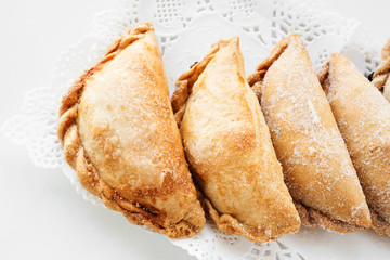 pastissets, typical pastries of Catalonia, Spain