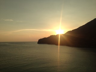 atardecer