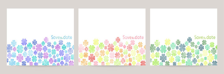 watercolor vector decorations