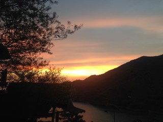 atardecer