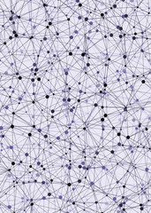 Abstract Low Polygon Mesh Generative Art background illustration