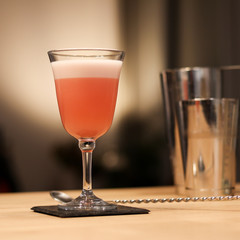 Gin Cocktail backlit
