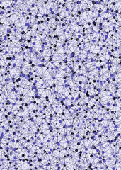 Abstract Low Polygon Mesh Generative Art background illustration