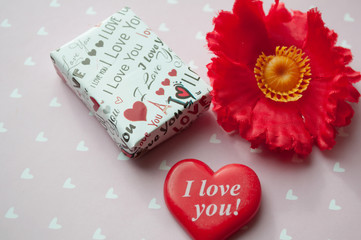 heart shaped candy