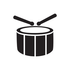 DRUM icon design, flat style icon collection